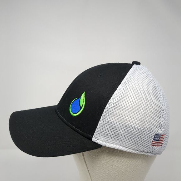 Magic Valley Irrigation & Repair Fitted Trucker Hat Black M/L Mesh Back New Era - Picture 3 of 9